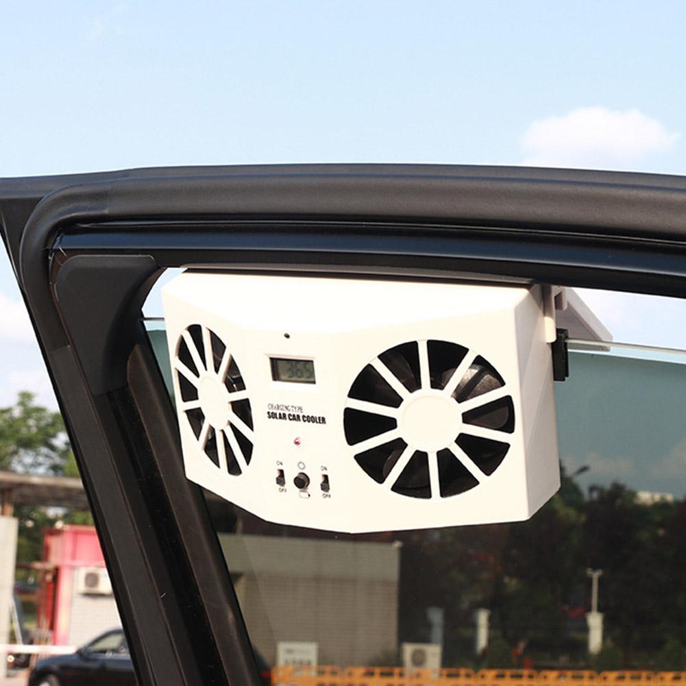 USB 태양열 충전식 자동차 배기 팬 3헤드 강풍 공기 - Renewable Energy Fan 리뷰 및 가격
