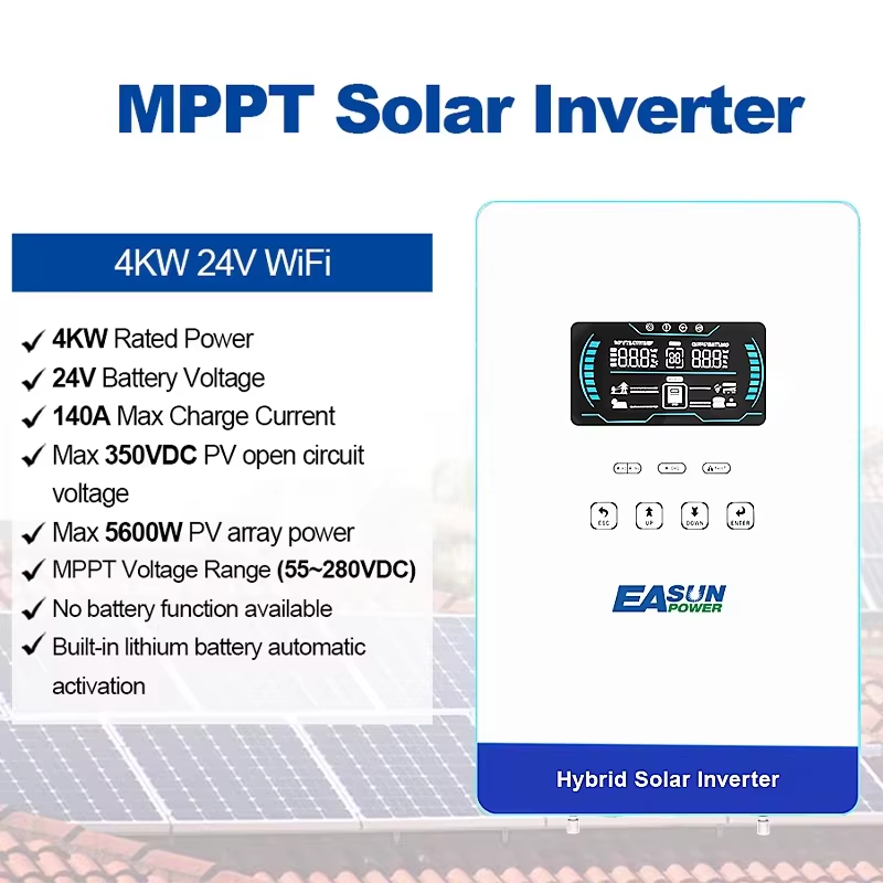 EASUN POWER 하이브리드 태양광 인버터 4KW  - Solar Pump Controller 리뷰 및 가격