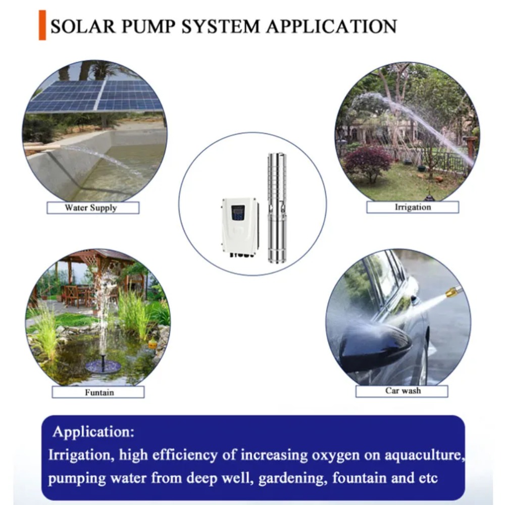 3인치 태양광 심정용 수중 펌프 48V 500W DC  - Solar Pump Controller 리뷰 및 가격